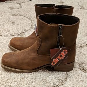 Dingo Men size 12D brown leather boots
